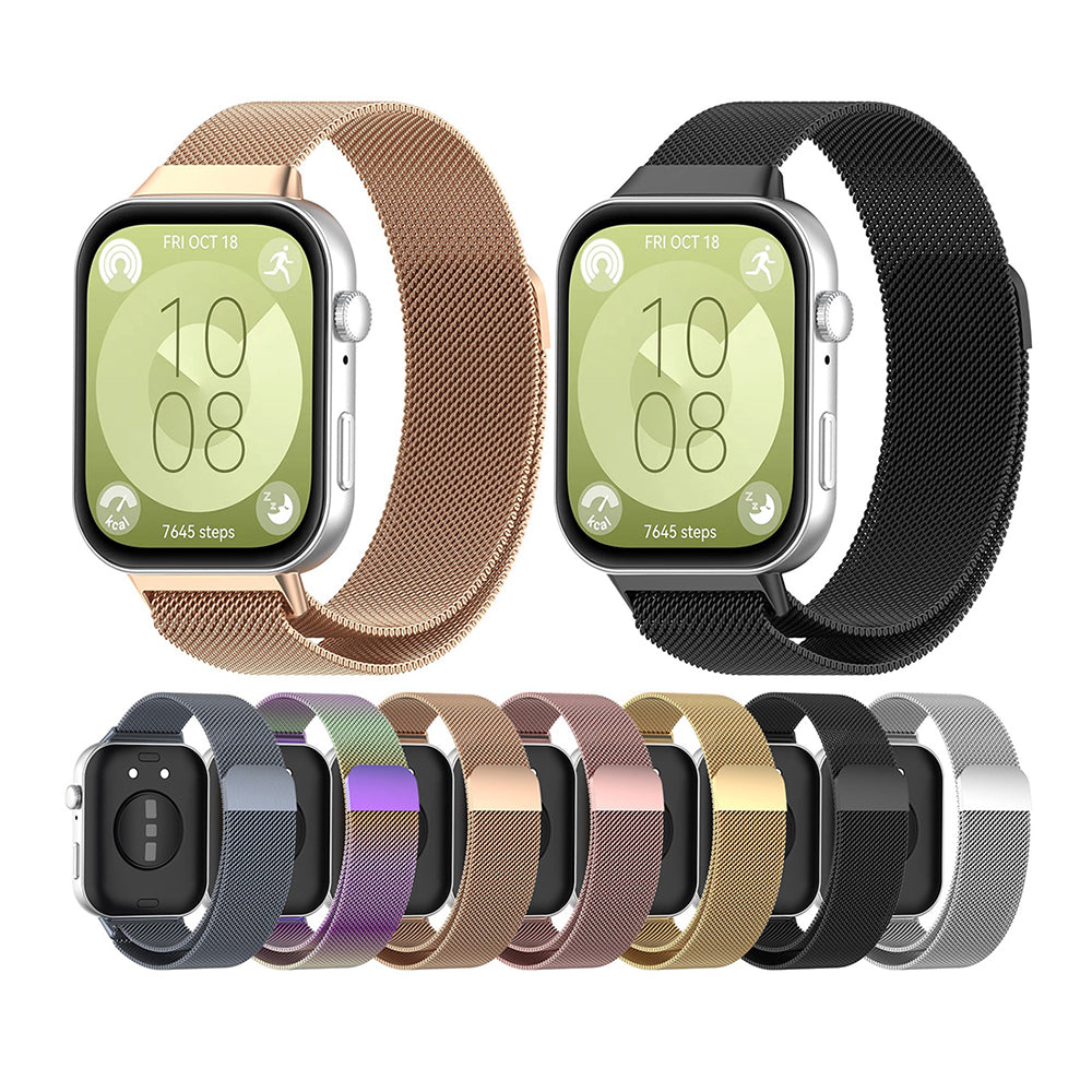 Bracelet Techsuit W009 pour Huawei Watch Fit 4 Pro / Fit 4 / Fit 3, Bleu