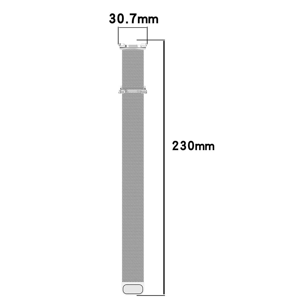 Techsuit W009 Strap for Samsung Galaxy Watch8 / Watch8 Classic Series, Silver