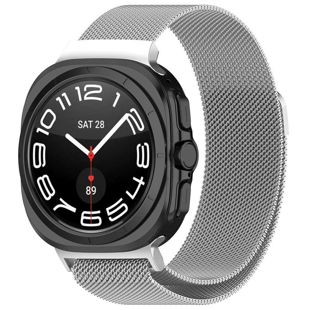 Bracelet Techsuit W009 pour Samsung Galaxy Watch Ultra, Argenté