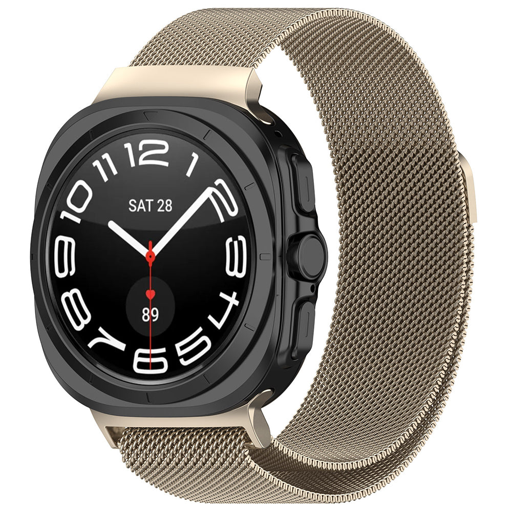 Bracelet Techsuit W009 pour Samsung Galaxy Watch Ultra, Beige