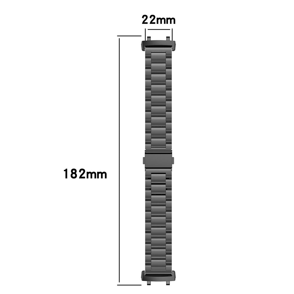 Bracelet Techsuit W010 pour Amazfit T-Rex 3, Noir