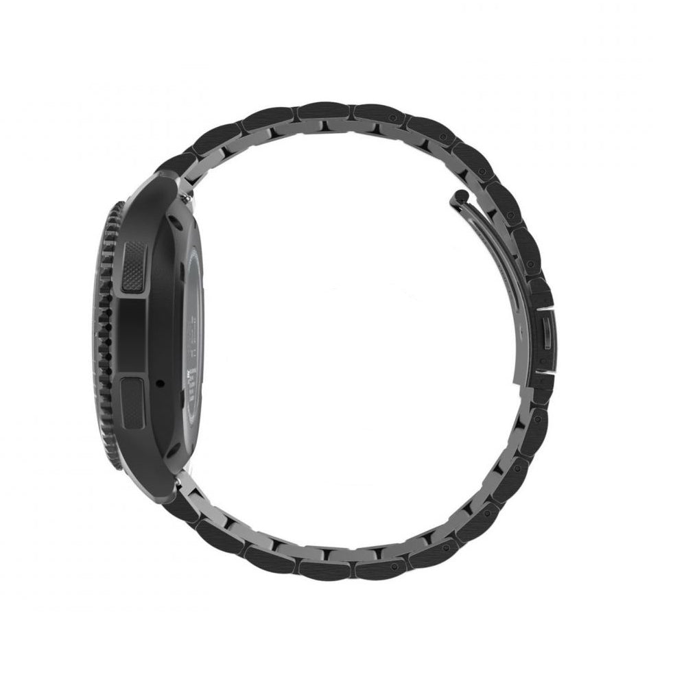 Bracelet Techsuit W010 pour Huawei Watch / Garmin Watch Series, 18mm, Noir