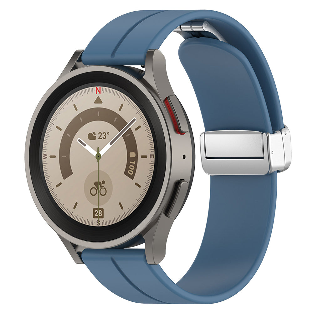 Bracelet Techsuit W011 pour Huawei Watch / Xiaomi Watch Series, 22mm, Bleu