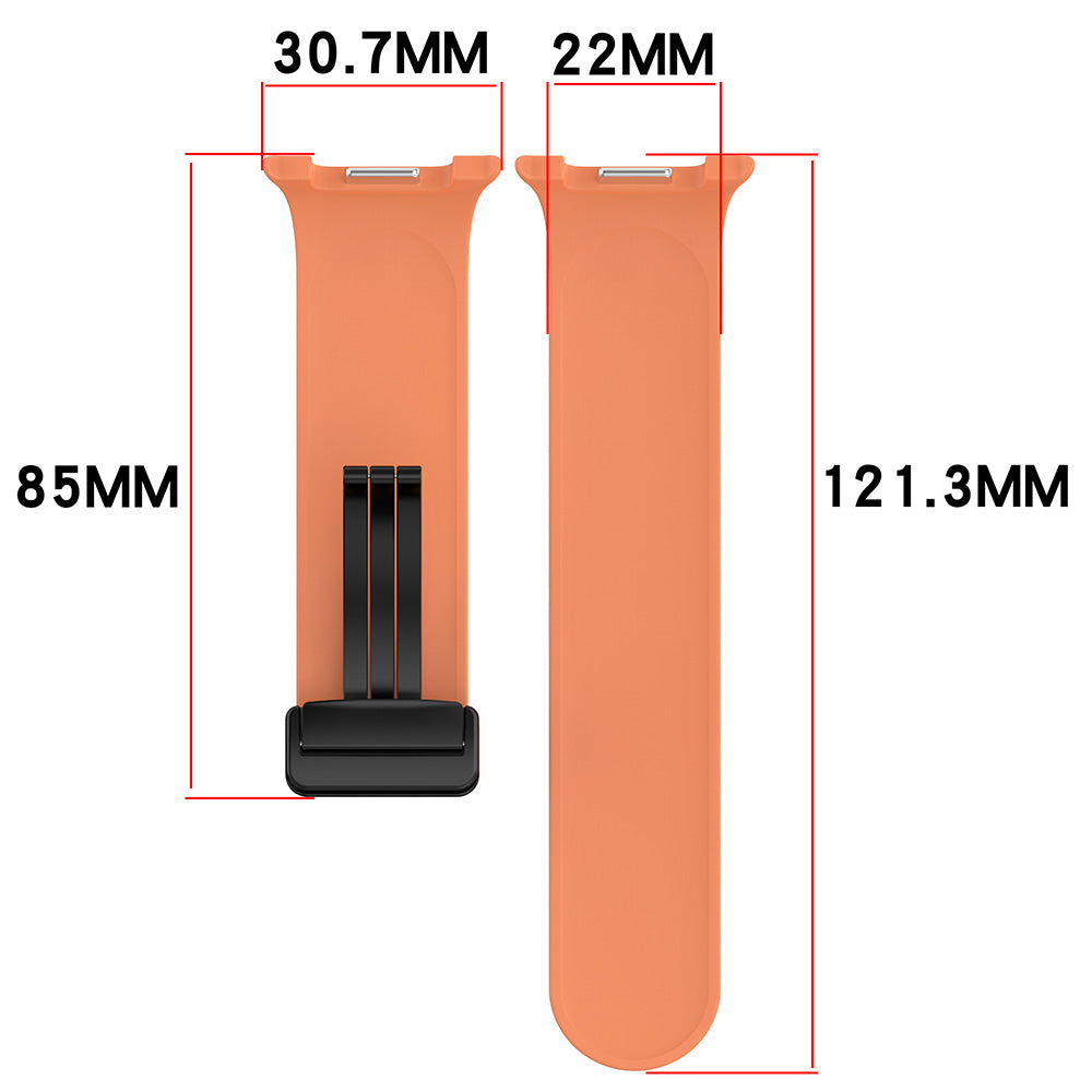 Bracelet Techsuit W011 pour Samsung Galaxy Watch 8 Classic / Watch8 44mm / Watch 8 40mm, Bleu Marine