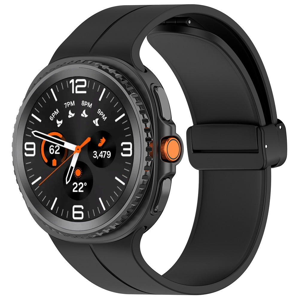 Bracelet Techsuit W011 pour Samsung Galaxy Watch8 / Watch8 Classic Series, Noir