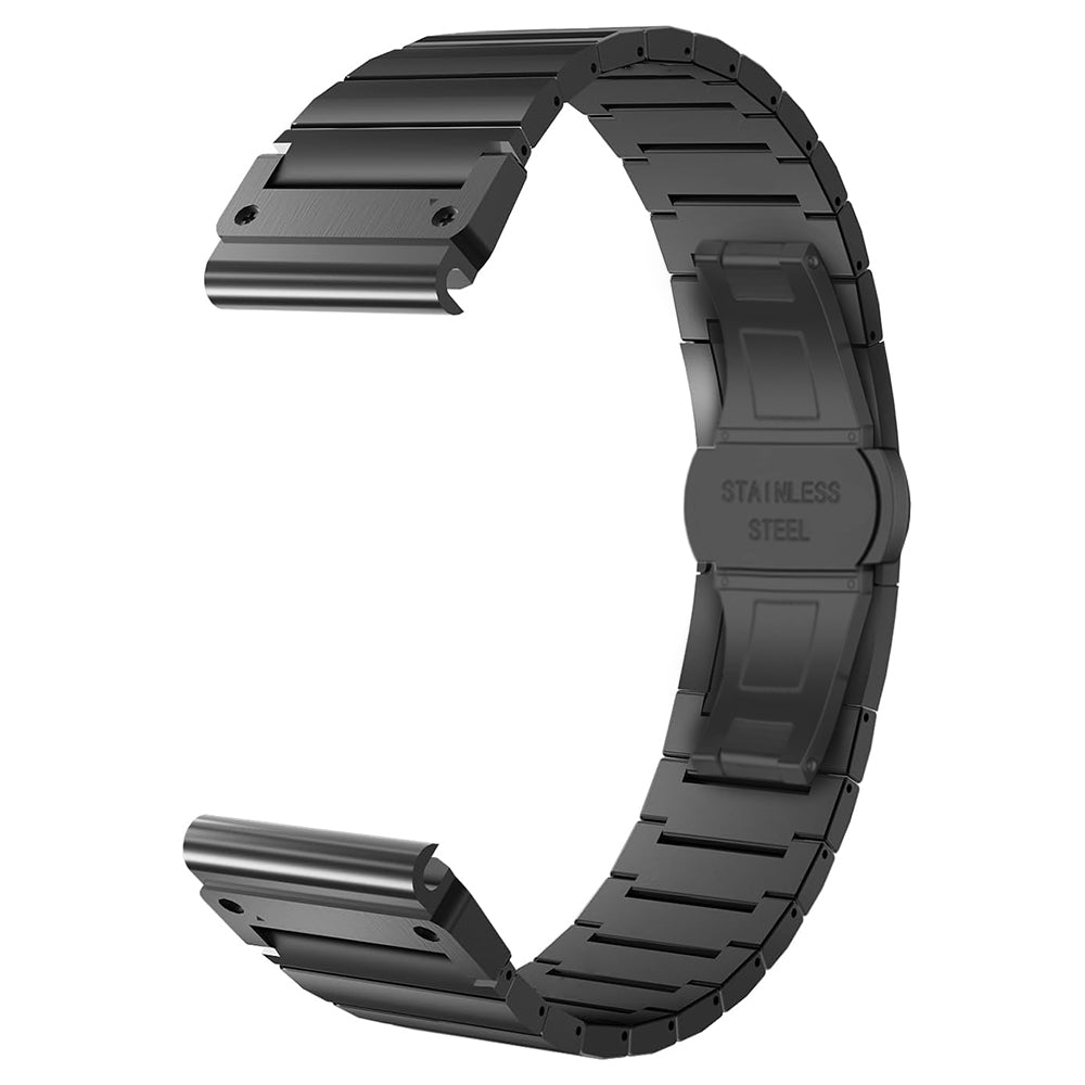 Bracelet Techsuit W012 pour Garmin Watch Fenix / Forerunner Series, 22mm, Noir