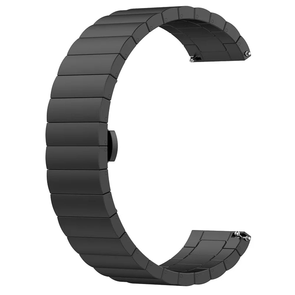 Bracelet Techsuit W012 pour Huawei Watch / Xiaomi Watch Series, 22mm, Noir
