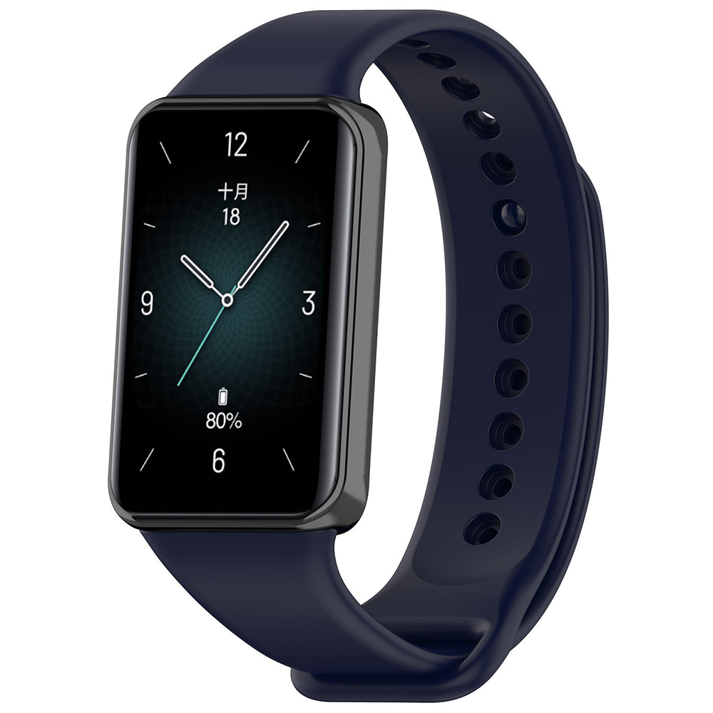 Bracelet Techsuit W014 pour Honor Band 9, Bleu Marine