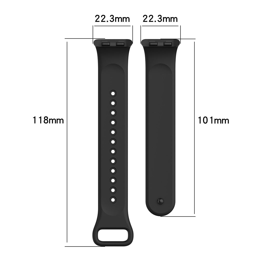 Bracelet Techsuit W014 pour Honor Band 9, Mauve Crème