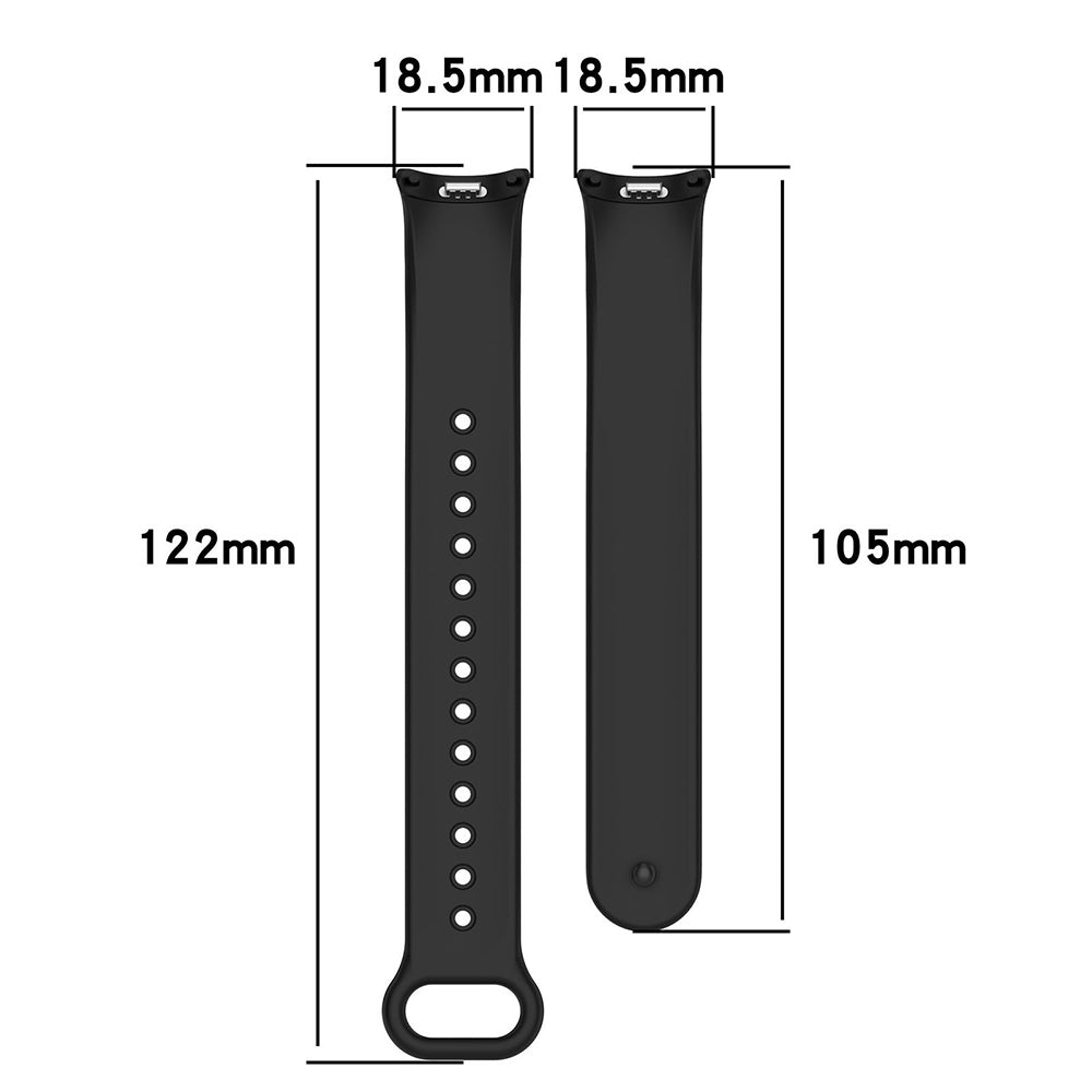 Techsuit W014 Strap for Xiaomi Smart Band 10 / 9 / 8, White