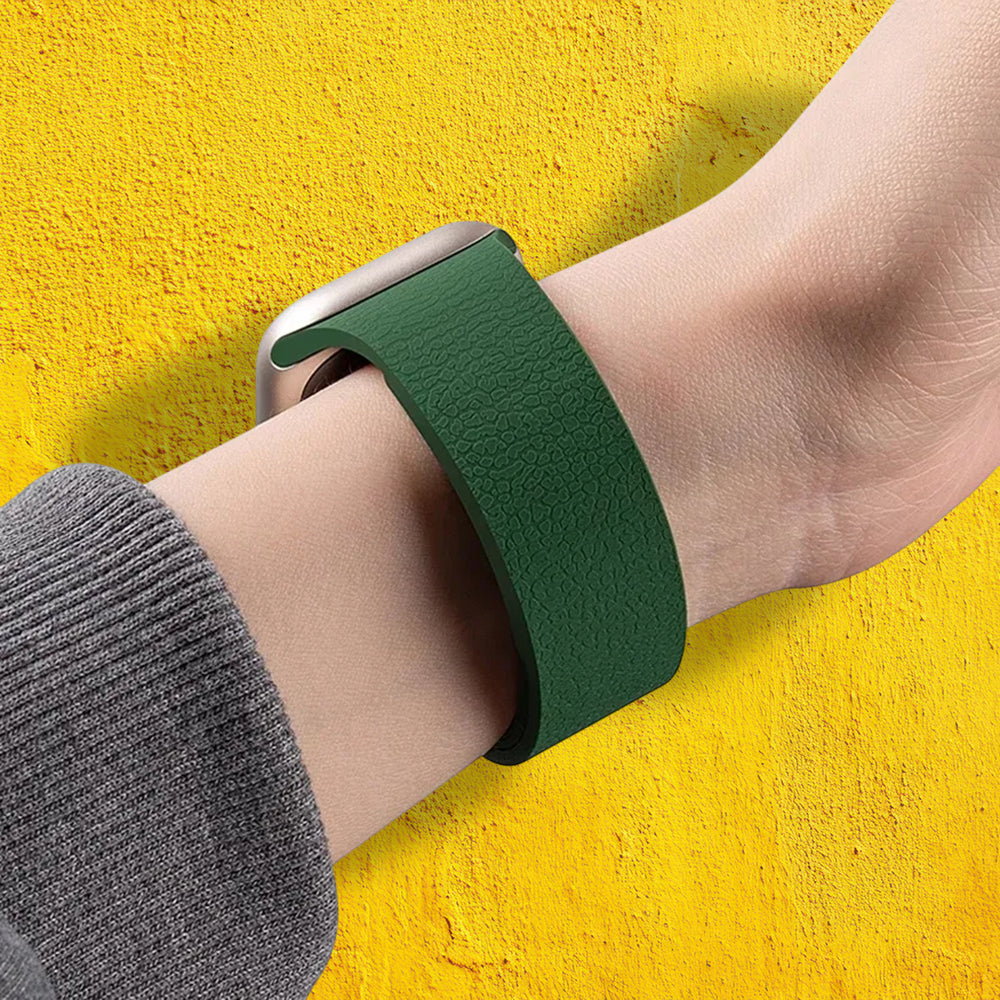 Techsuit W016 Strap for Xiaomi Smart Band / Watch Series, Beige Orange