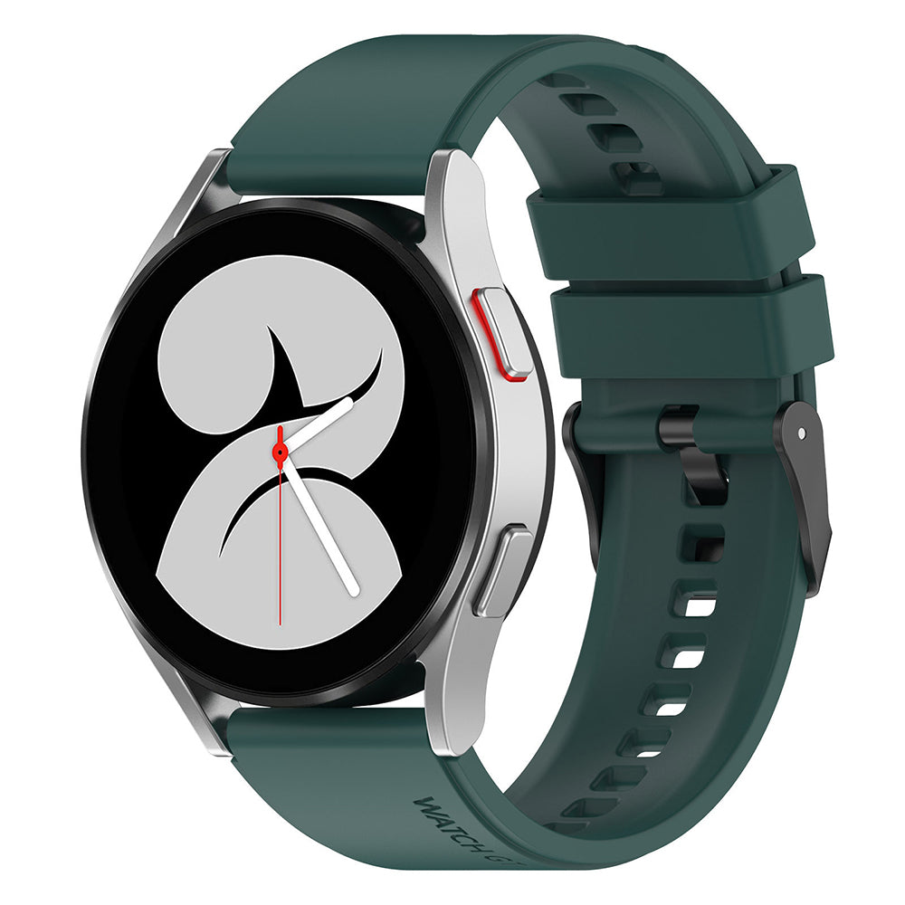 Bracelet Techsuit W026 pour Huawei Watch / Xiaomi Watch Series, 22mm, Vert Foncé