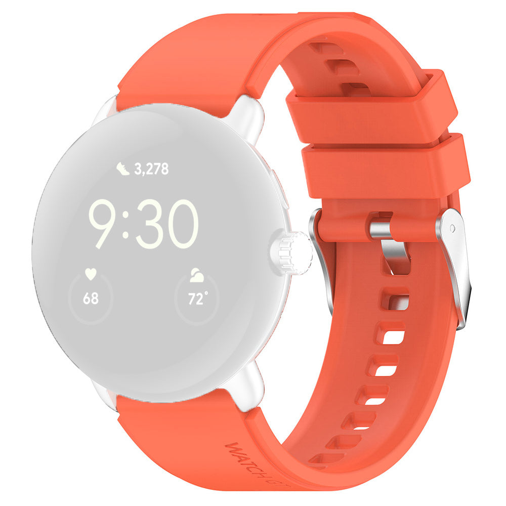 Bracelet Techsuit W026 pour Samsung Galaxy Watch / Huawei Watch Series, 20mm, Orange
