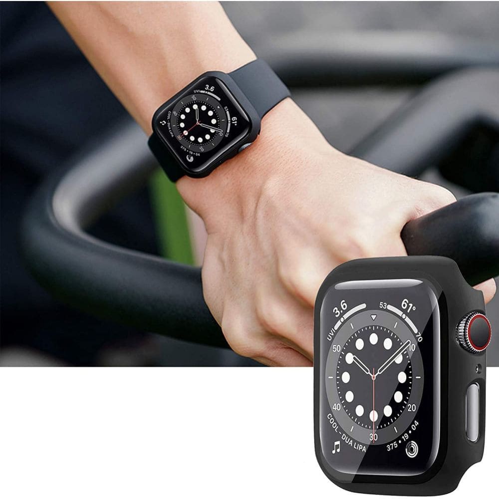 Techsuit W031 Strap for Apple Watch 49mm / 46mm / 45mm / 44mm / 42mm Series, Black