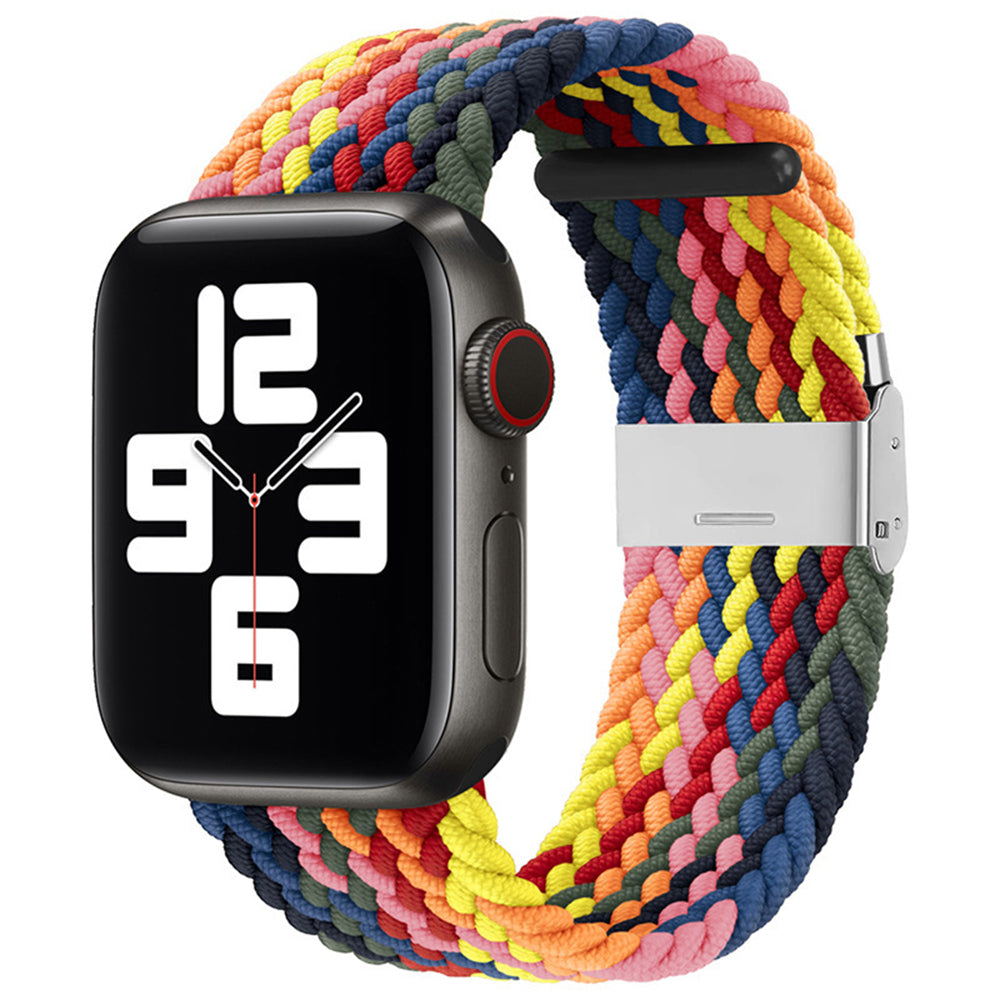 Bracelet Techsuit W032 pour Apple Watch 49mm / 46mm / 45mm / 44mm / 42mm Series, Rose Multicolore