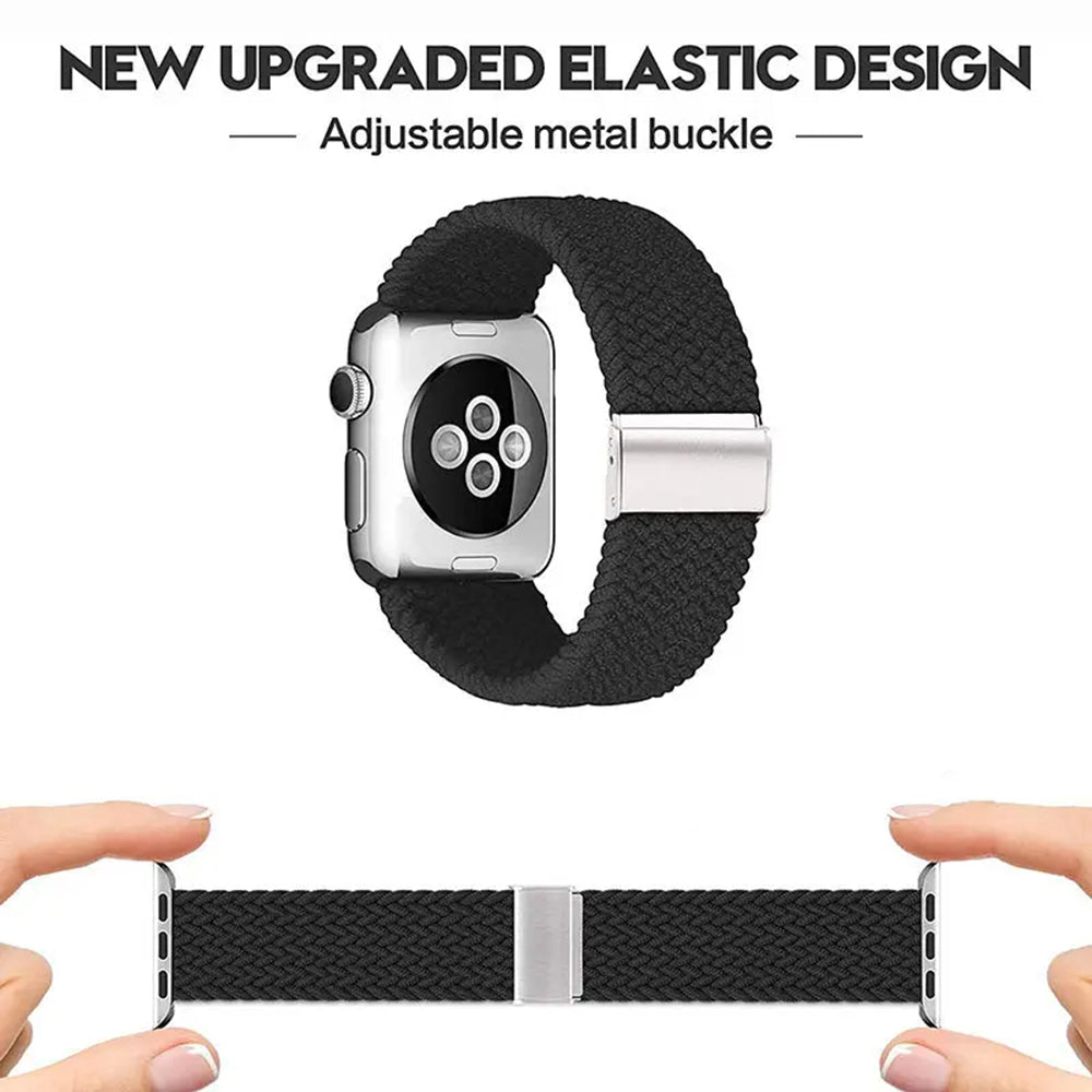 Bracelet Techsuit W032 pour Apple Watch 49mm / 46mm / 45mm / 44mm / 42mm Series, Rose Multicolore