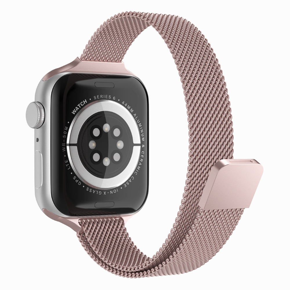 Bracelet Techsuit W034 pour Apple Watch 42mm / 41mm / 40mm / 38mm Series, Rose