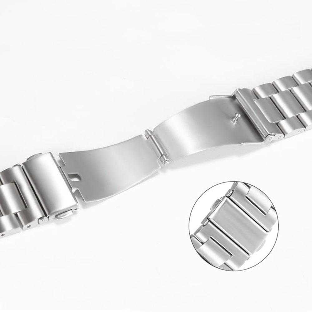 Techsuit W036 Strap for Apple Watch 49mm / 46mm / 45mm / 44mm / 42mm Series, Silver