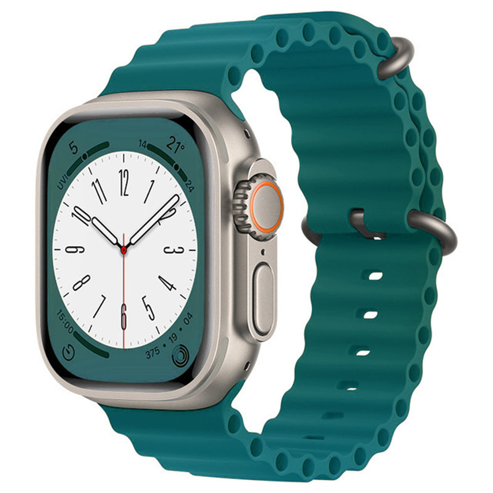 Bracelet Techsuit W038 pour Apple Watch 42mm / 41mm / 40mm / 38mm Series, Vert