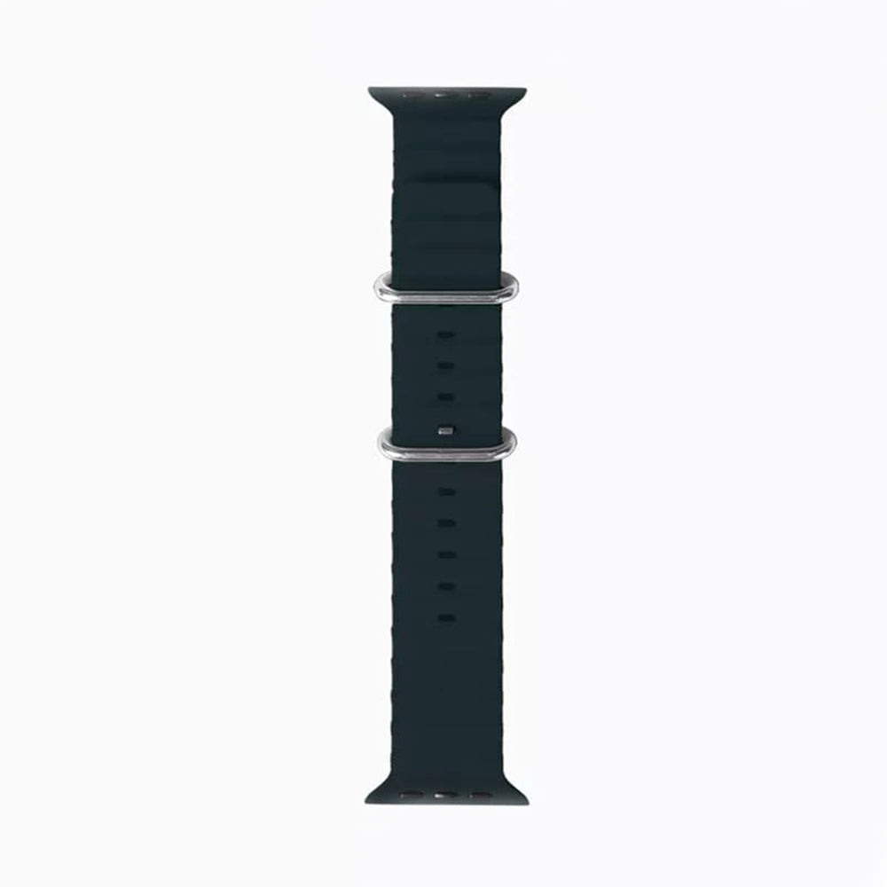 Bracelet Techsuit W038 pour Apple Watch 49mm / 46mm / 45mm / 44mm / 42mm Series, Noir