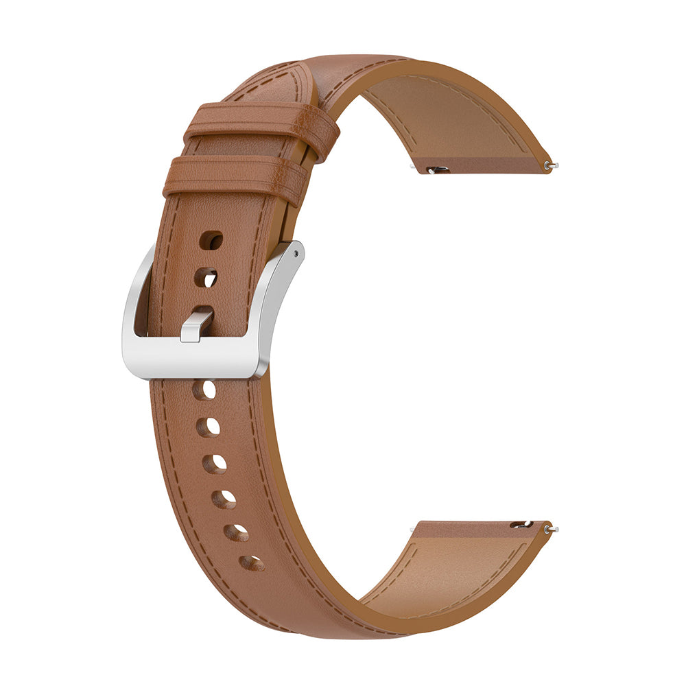 Bracelet Techsuit W048 pour Samsung Galaxy Watch / Huawei Watch Series, 20mm, Marron
