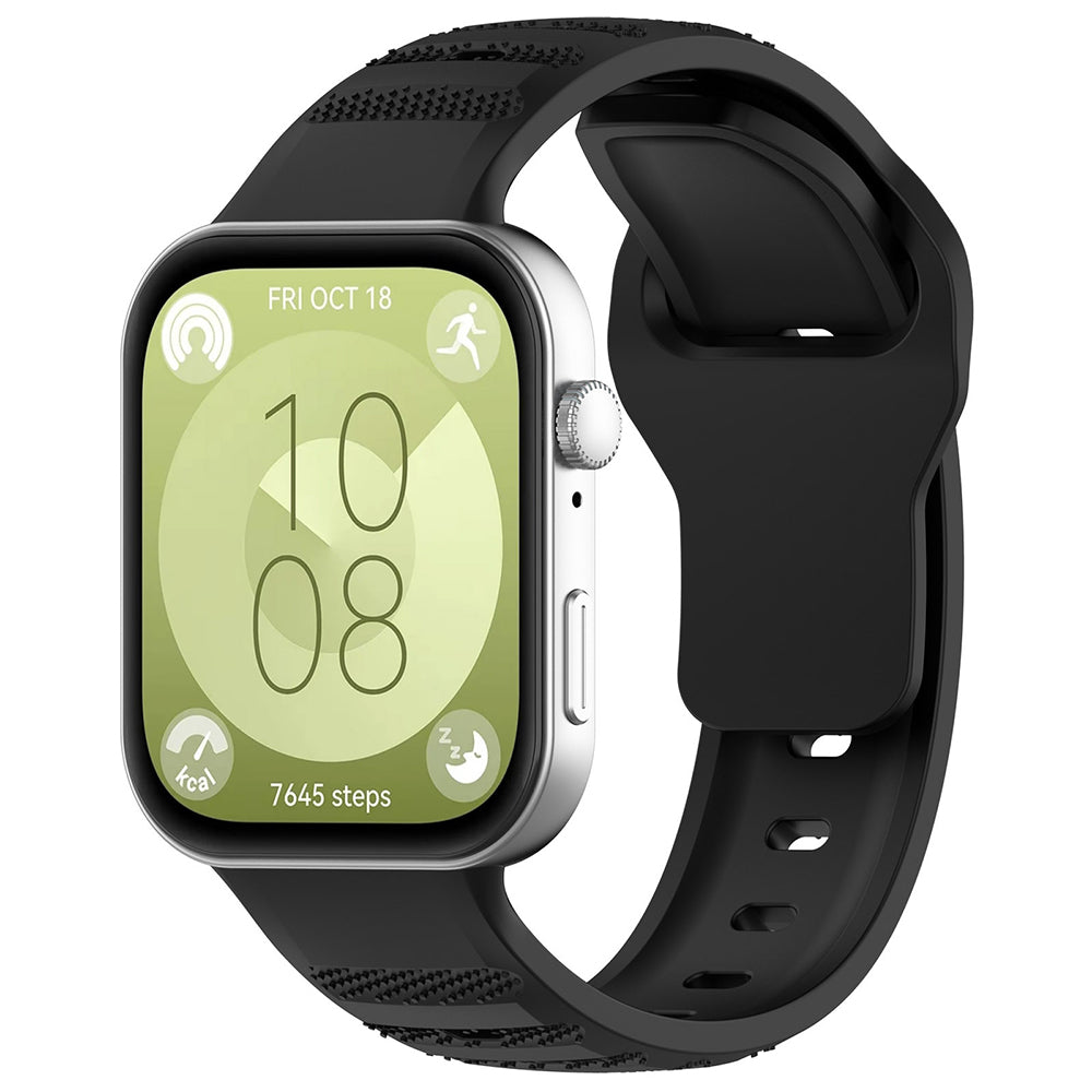 Bracelet Techsuit W050 pour Huawei Watch Fit 5 Pro / Fit 5 / Fit 4 Pro / Fit 4 / Fit 3, Noir