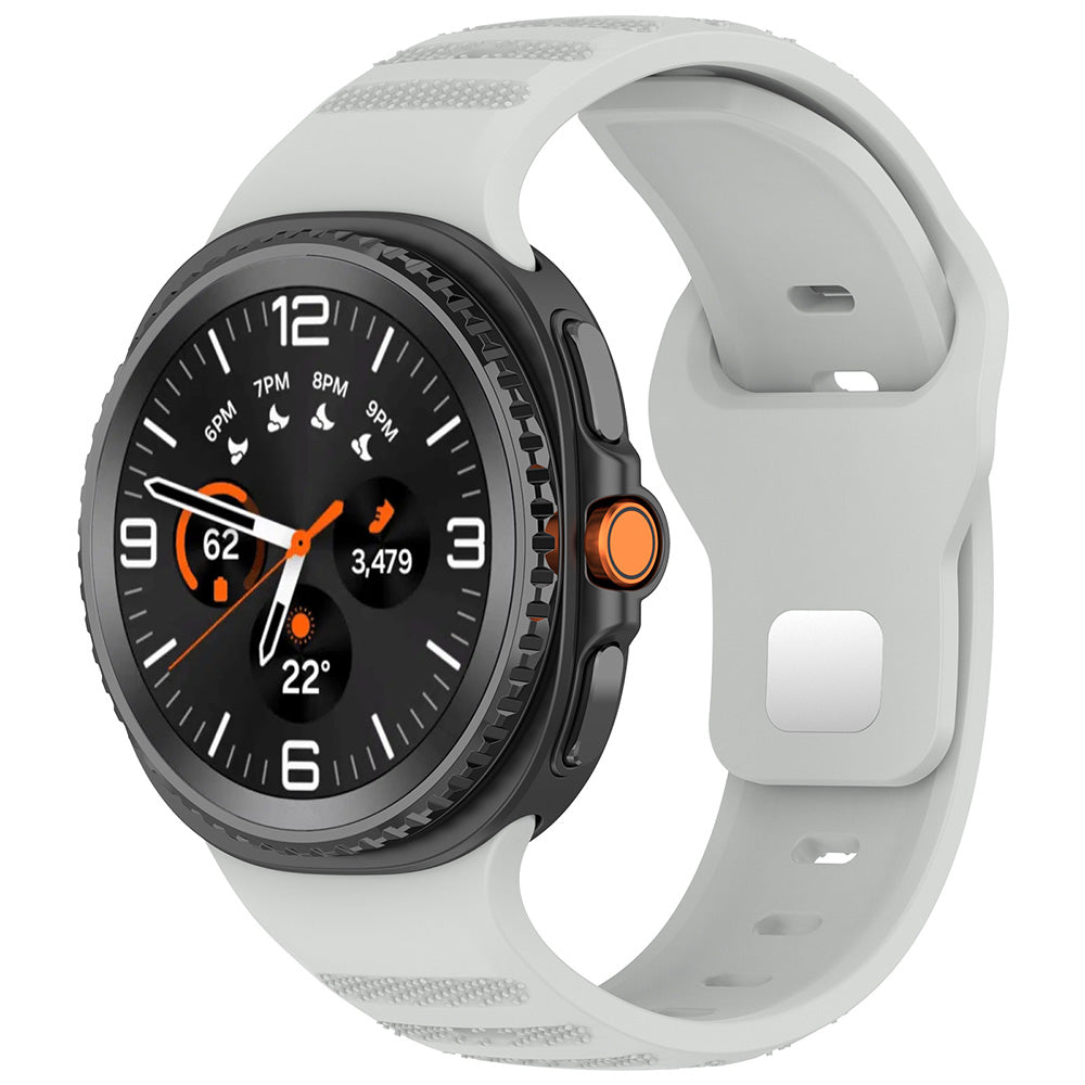 Bracelet Techsuit W050 pour Samsung Galaxy Watch8 / Watch8 Classic Series, Gris