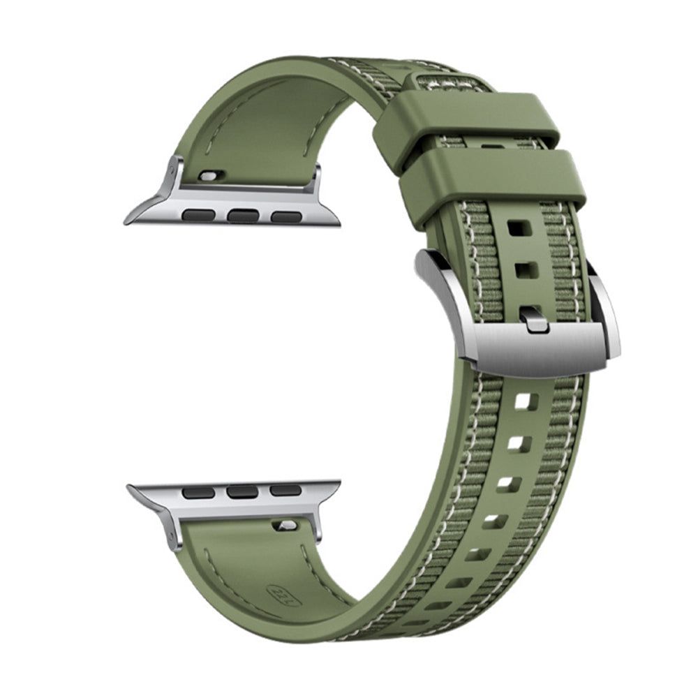 Bracelet Techsuit W051 pour Apple Watch 42mm / 41mm / 40mm / 38mm Series, Vert