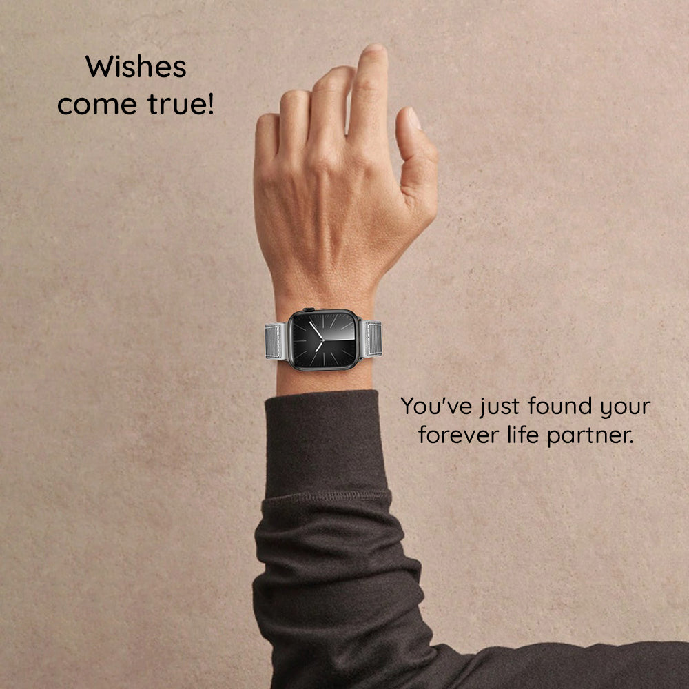 Bracelet Techsuit W051 pour Huawei Watch / Xiaomi Watch Series, 22mm, Noir