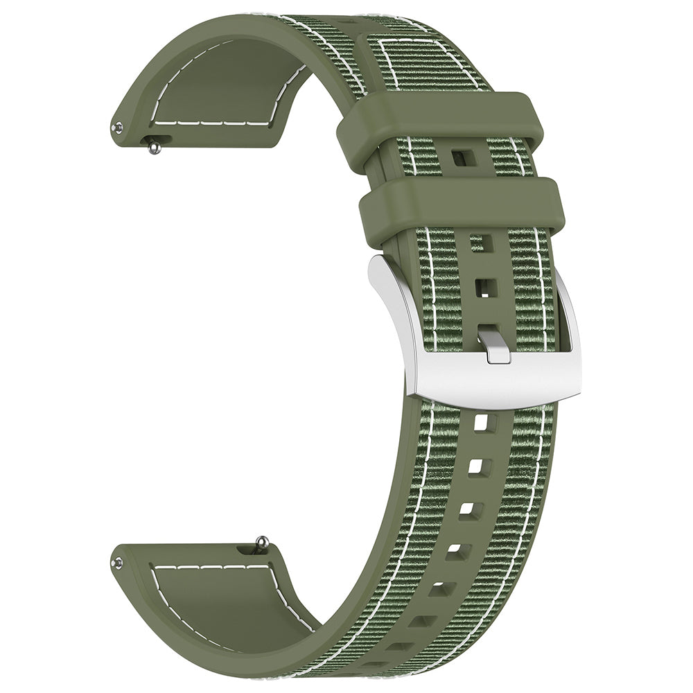 Bracelet Techsuit W051 pour Huawei Watch / Xiaomi Watch Series, 22mm, Vert