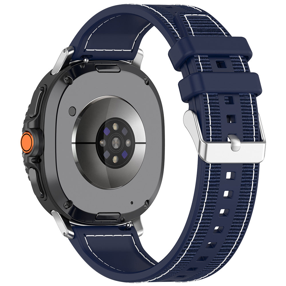 Bracelet Techsuit W051 pour Samsung Galaxy Watch8 / Watch8 Classic Series, Bleu Foncé