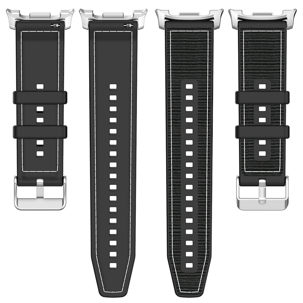 Bracelet Techsuit W051 pour Samsung Galaxy Watch8 / Watch8 Classic Series, Noir