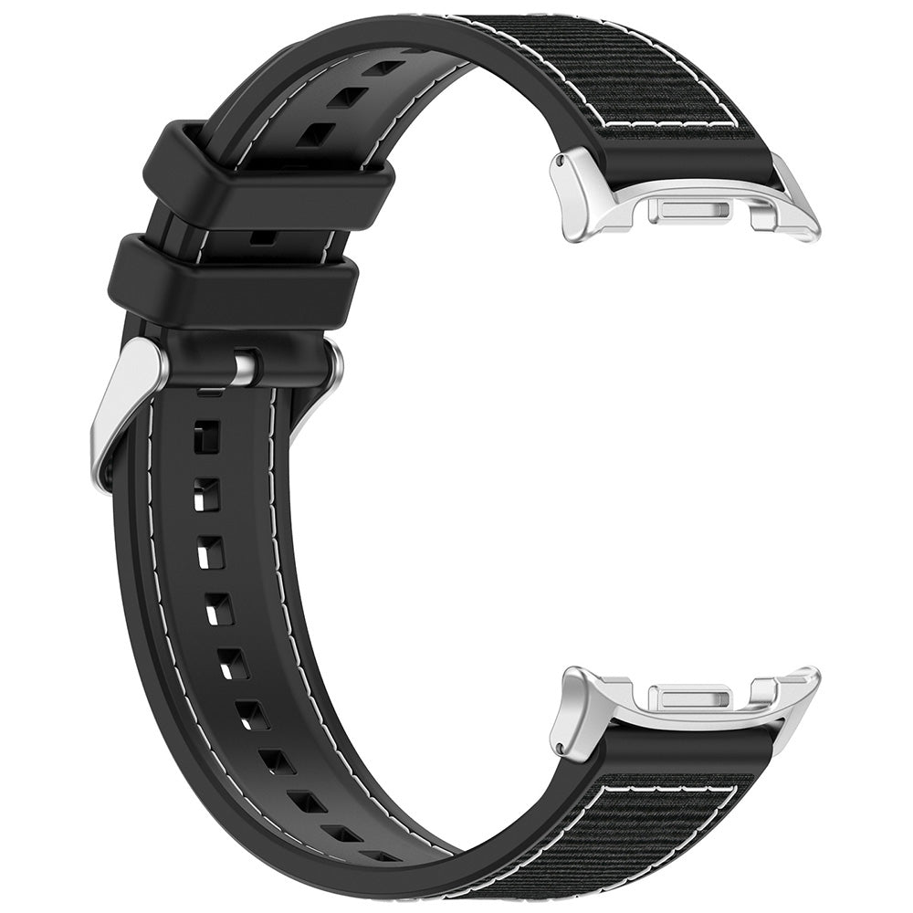 Bracelet Techsuit W051 pour Samsung Galaxy Watch8 / Watch8 Classic Series, Noir