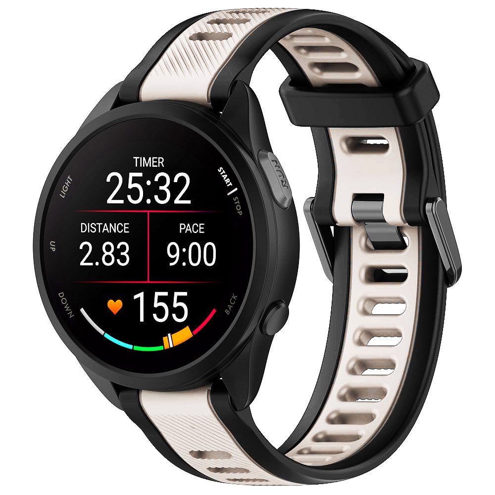 Techsuit W053 Strap for Huawei Watch / Garmin Watch Series, 18mm, Beige