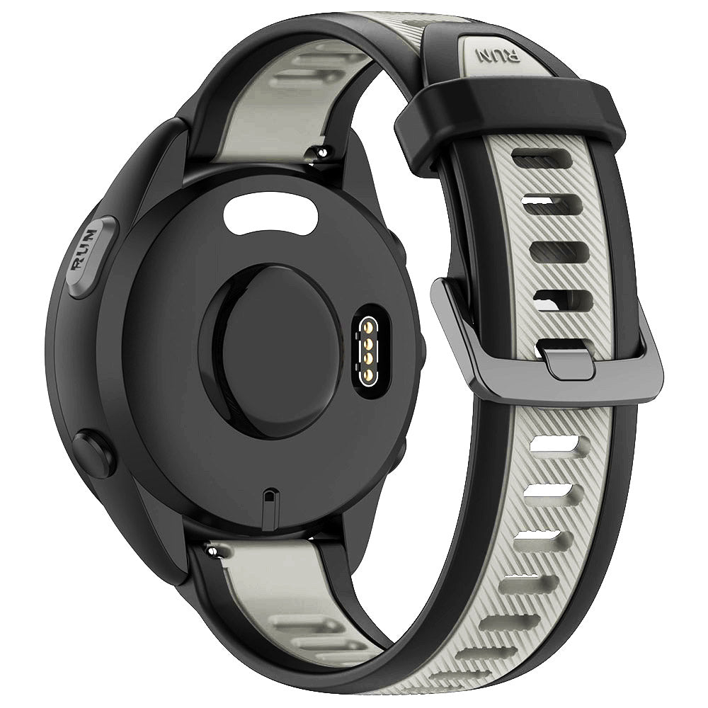 Bracelet Techsuit W053 pour Huawei Watch / Garmin Watch Series, 18mm, Gris