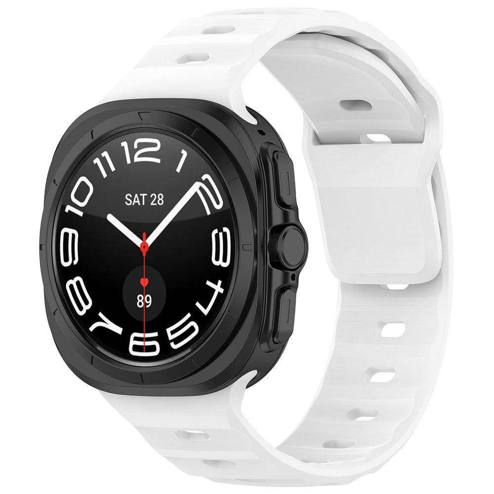 Bracelet Techsuit W055 pour Samsung Galaxy Watch Ultra, Blanc
