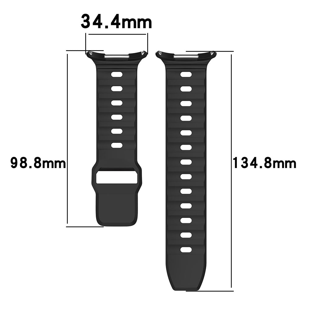 Bracelet Techsuit W055 pour Samsung Galaxy Watch Ultra, Beige