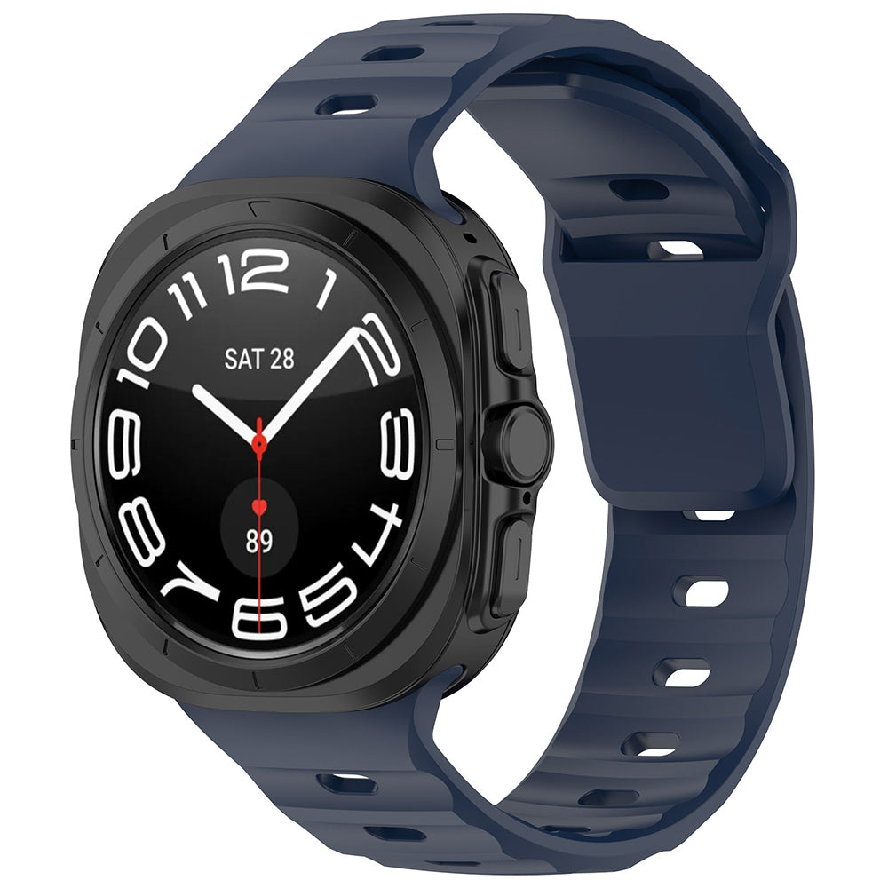 Bracelet Techsuit W055 pour Samsung Galaxy Watch Ultra, Bleu Marine