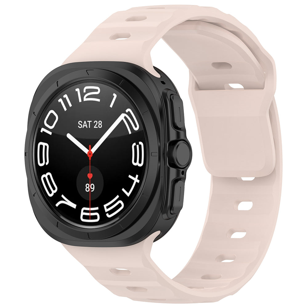 Bracelet Techsuit W055 pour Samsung Galaxy Watch Ultra, Rose Clair