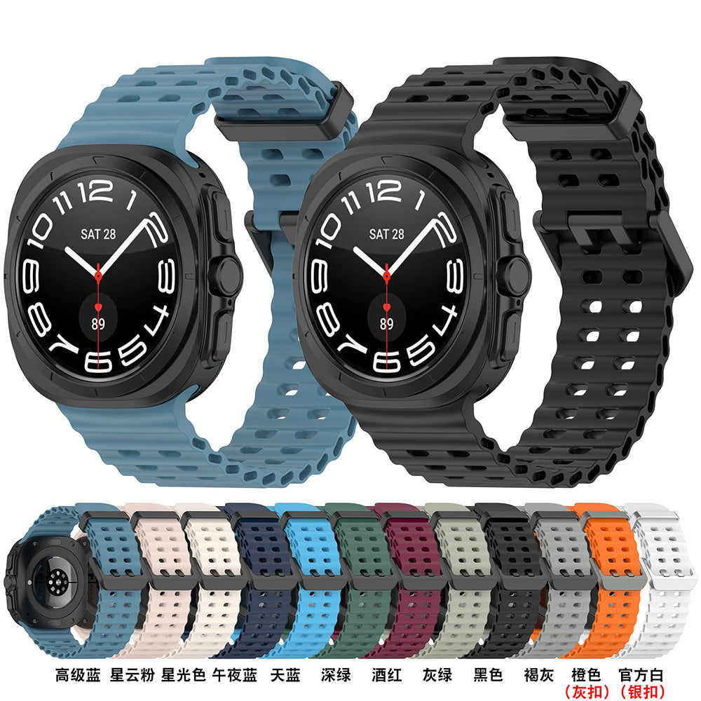 Bracelet Techsuit W062 pour Samsung Galaxy Watch Ultra, Turquoise