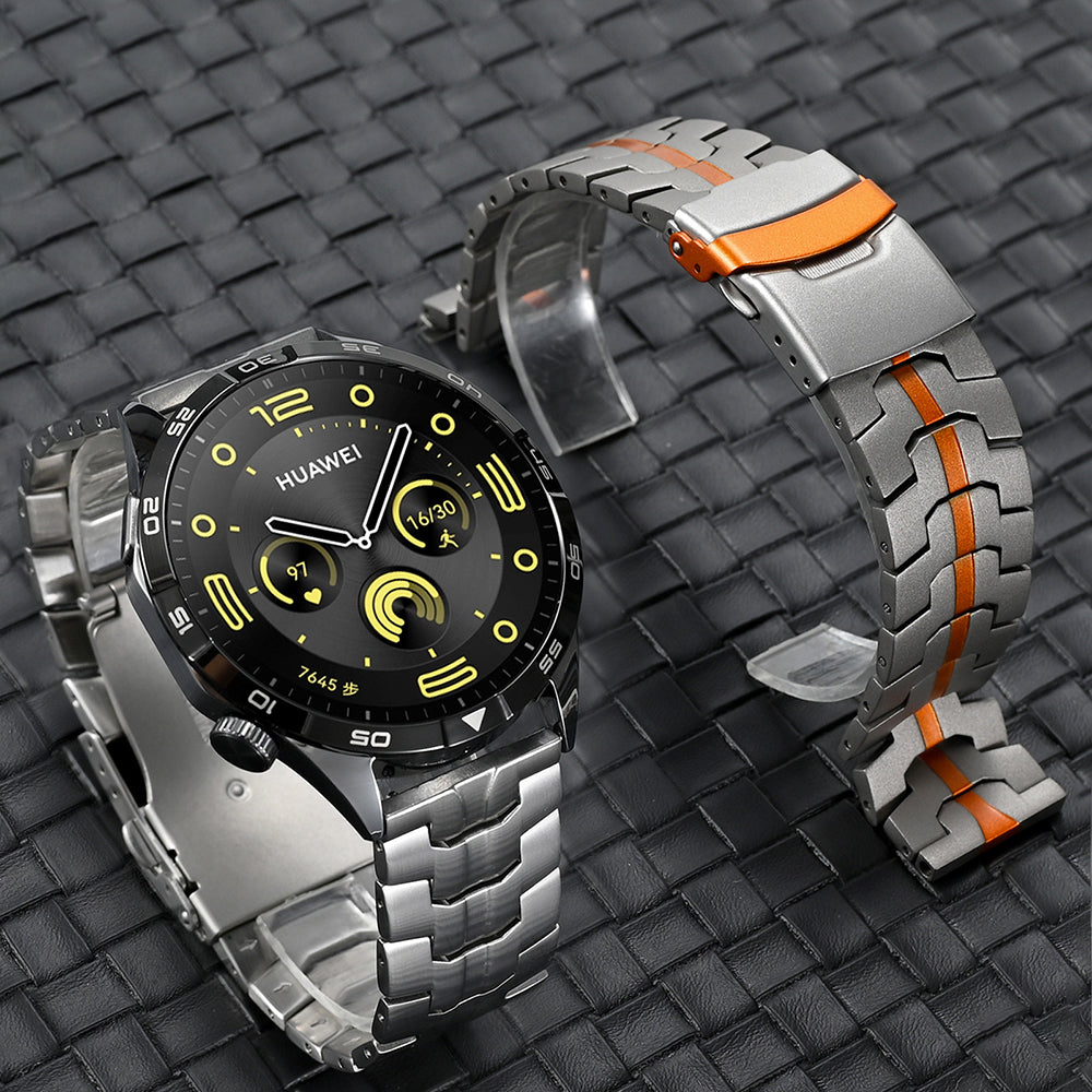 Bracelet Techsuit W063 pour Huawei Watch / Xiaomi Watch Series, Argenté