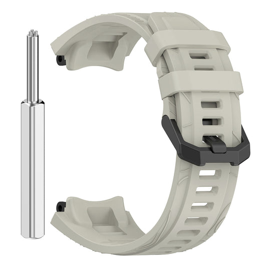 Bracelet Techsuit W067 pour Amazfit T-Rex 3, Gris