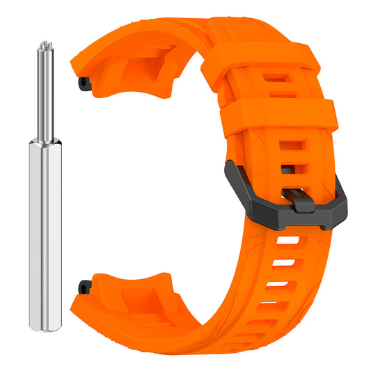 Bracelet Techsuit W067 pour Amazfit T-Rex 3, Orange