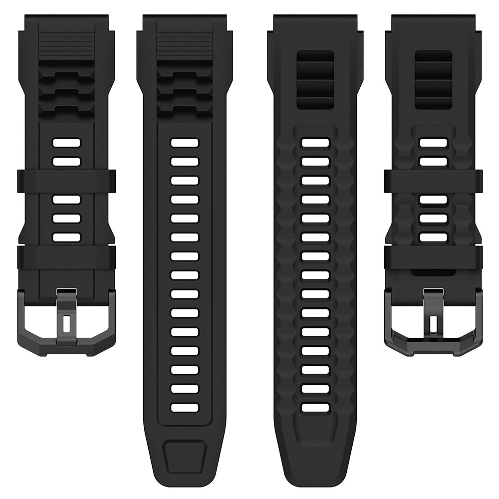 Bracelet Techsuit W067 pour Amazfit T-Rex Ultra, Noir