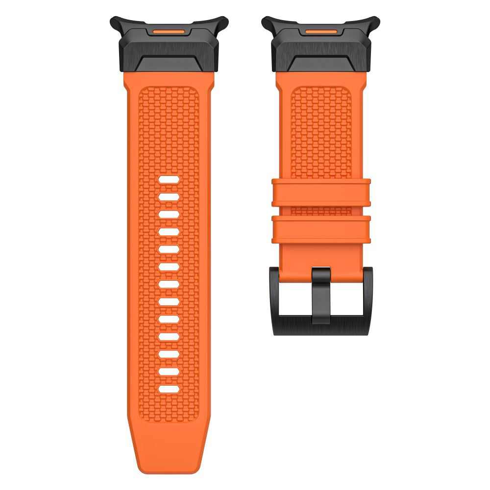 Bracelet Techsuit W068 pour Samsung Galaxy Watch Ultra, Orange Noir
