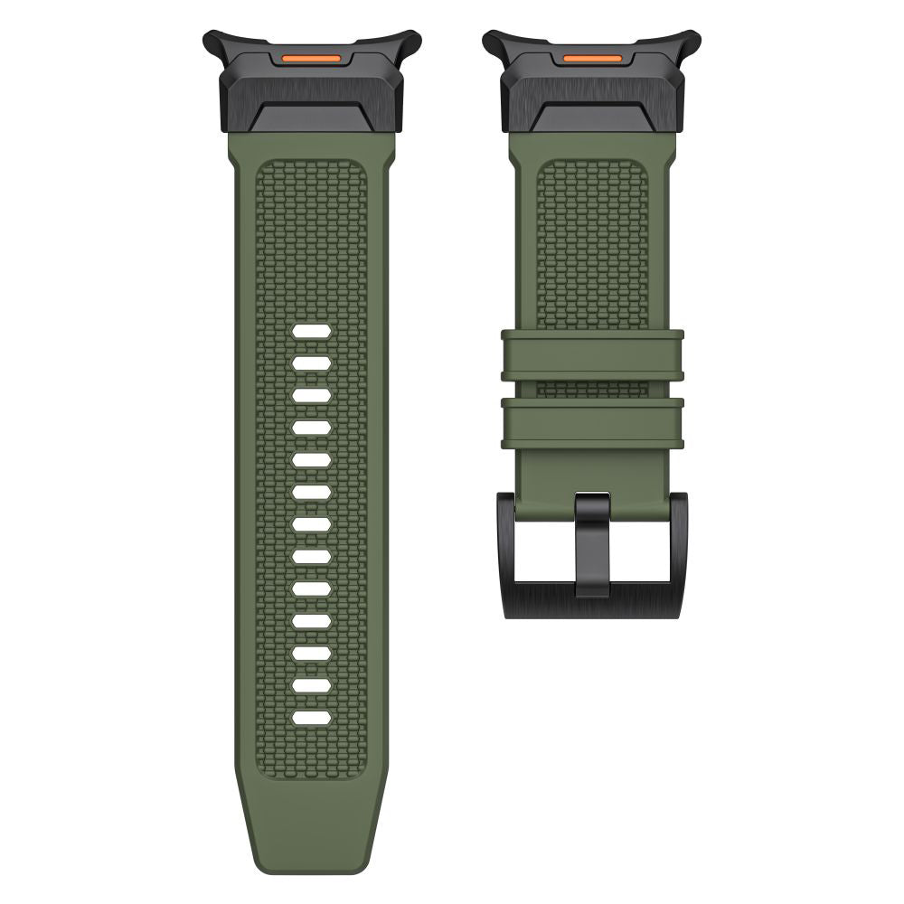 Bracelet Techsuit W068 pour Samsung Galaxy Watch Ultra, Vert Noir