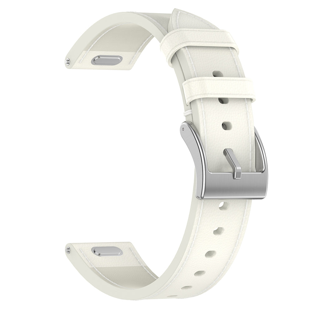 Bracelet Techsuit W073 pour Huawei Watch / Garmin Watch Series, 18mm, Blanc