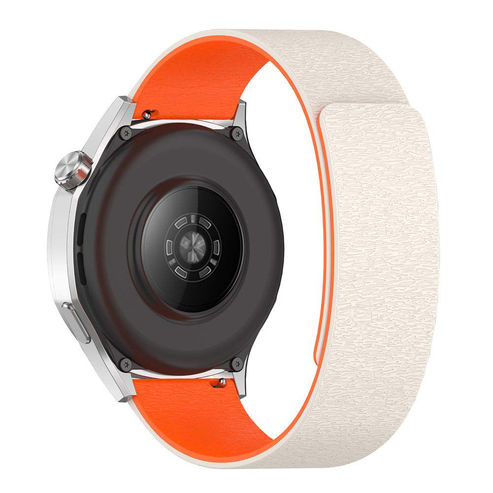 Bracelet Techsuit W074 pour Samsung Galaxy Watch Series, 20mm, Beige