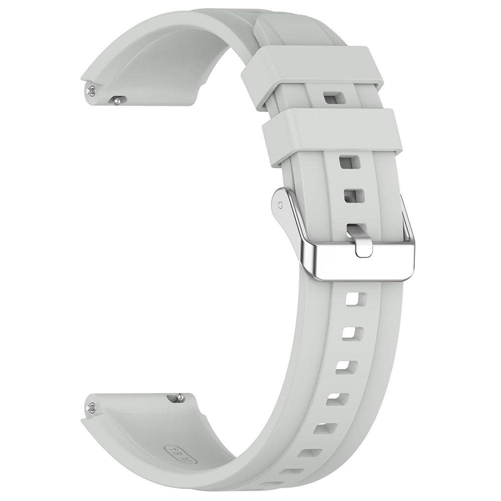 Bracelet Techsuit W075 pour Huawei Watch / Garmin Watch Series, 18mm, Gris