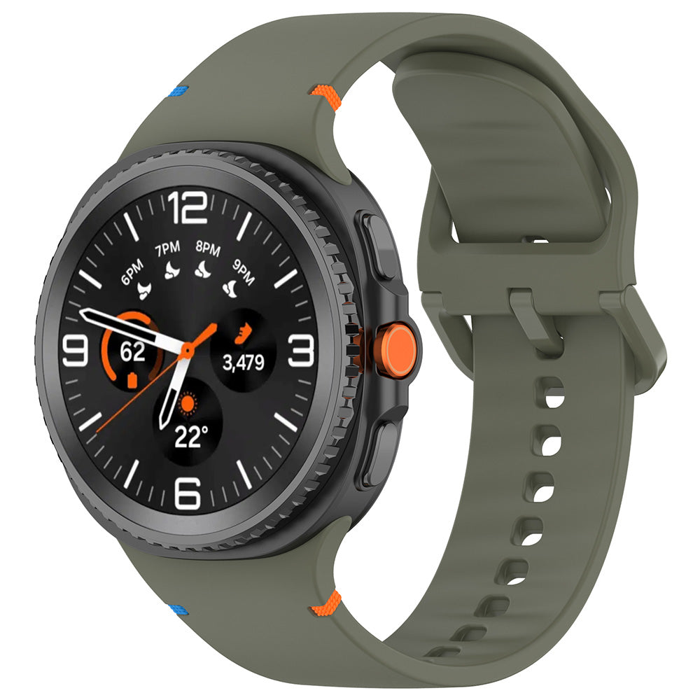 Bracelet Techsuit W079 pour Samsung Galaxy Watch9 / Watch8 / Watch8 Classic Series, Vert